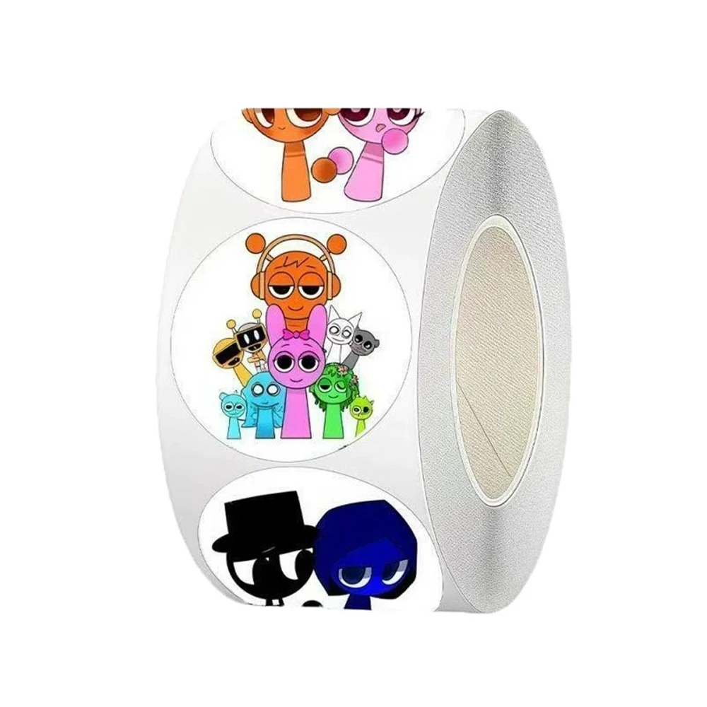 500pcs/Roll Fame Incredibox Sprunki Cartoon Stickers Kawaii Reward Sticker Roll Labels for Kids Gift DIY Art Supplies
500pcs/Roll Fame Incredibox Sprunki Cartoon Stickers Kawaii Reward Sticker Roll Labels for Kids Gift DIY Art Supplies