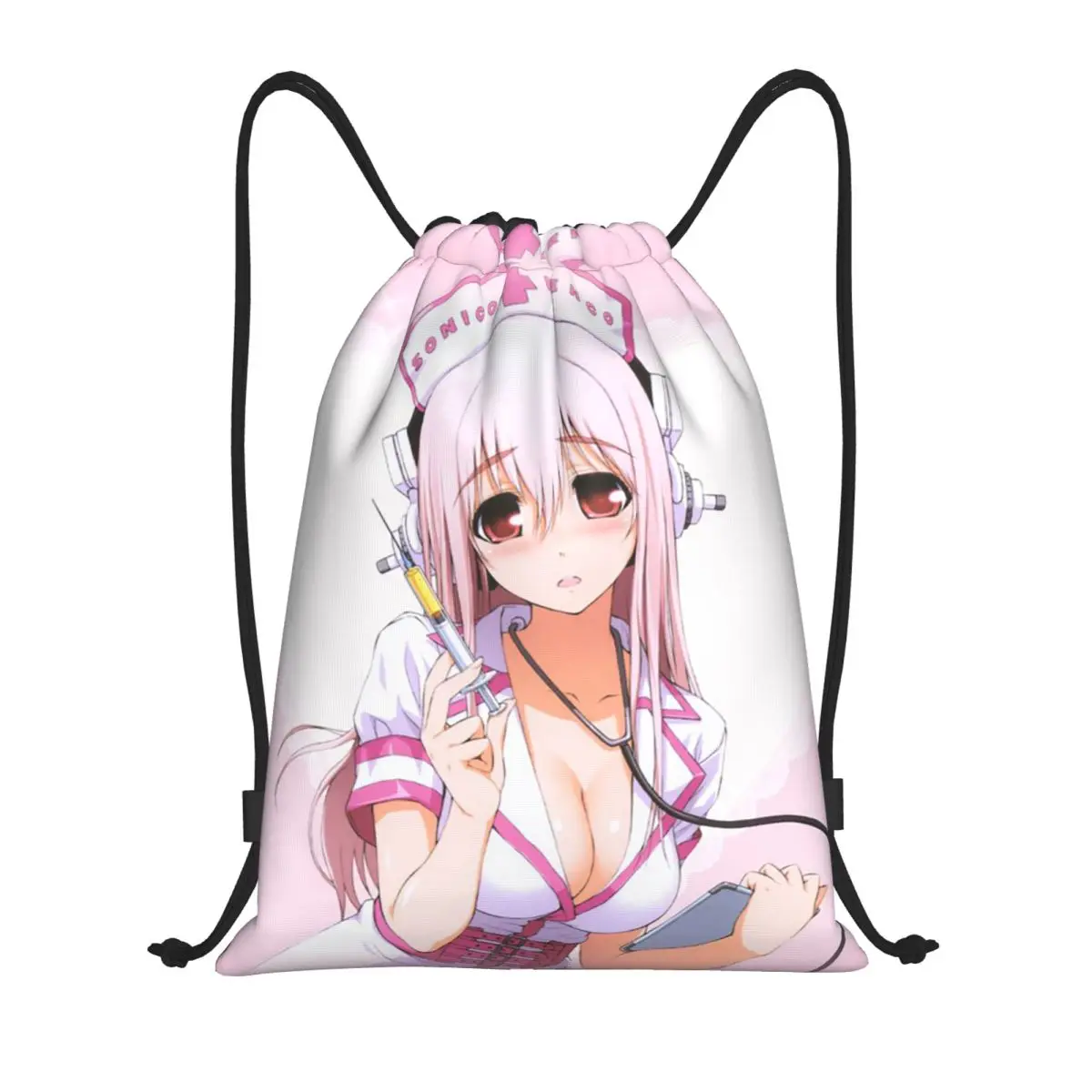 Cartoon Super Sonico Game Cute Girl Backpacks Multi-function Drawstring Bags Shoes Bag Book Bags for Man Woman Students
Cartoon Super Sonico Game Cute Girl Backpacks Multi-function Drawstring Bags Shoes Bag Book Bags for Man Woman Students
