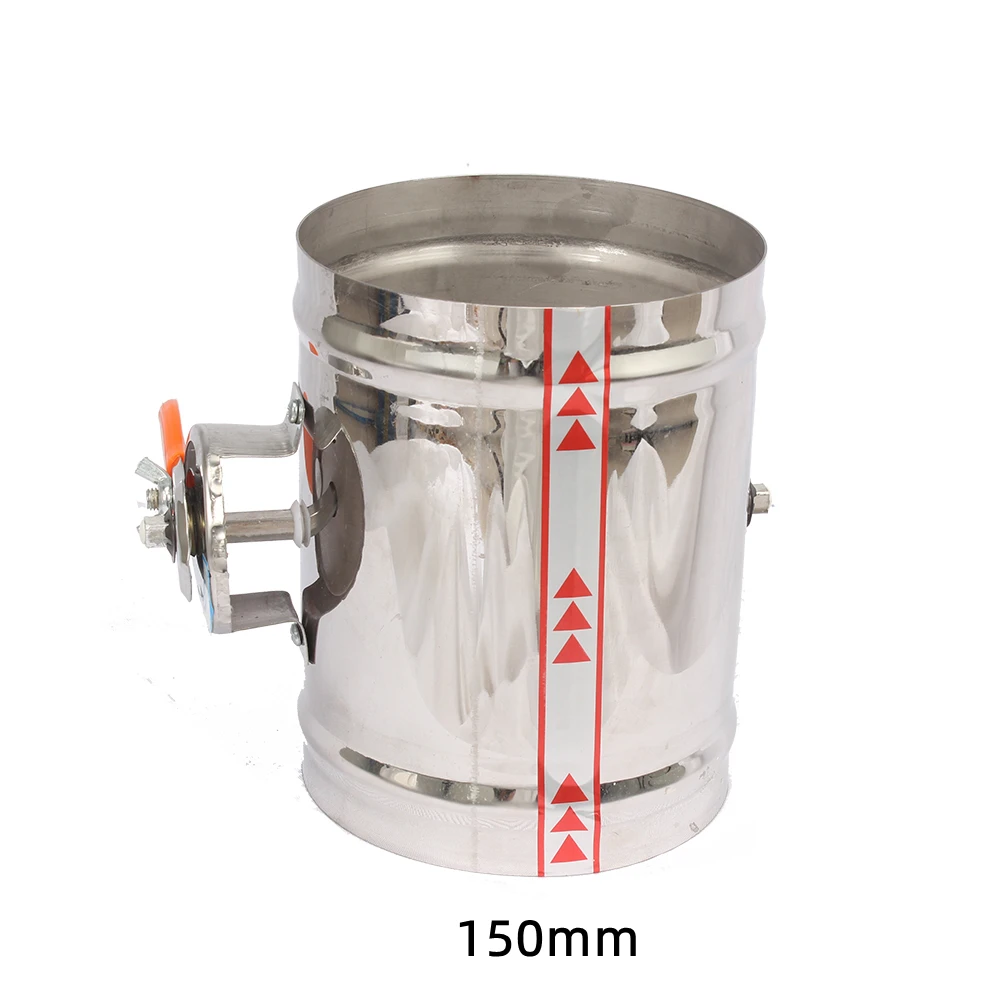 6" Stainless Steel 201 Manual Damper Duct Vent Air Flow Adjusting Check Valve for 6 inch Pipe 150mm
6" Stainless Steel 201 Manual Damper Duct Vent Air Flow Adjusting Check Valve for 6 inch Pipe 150mm