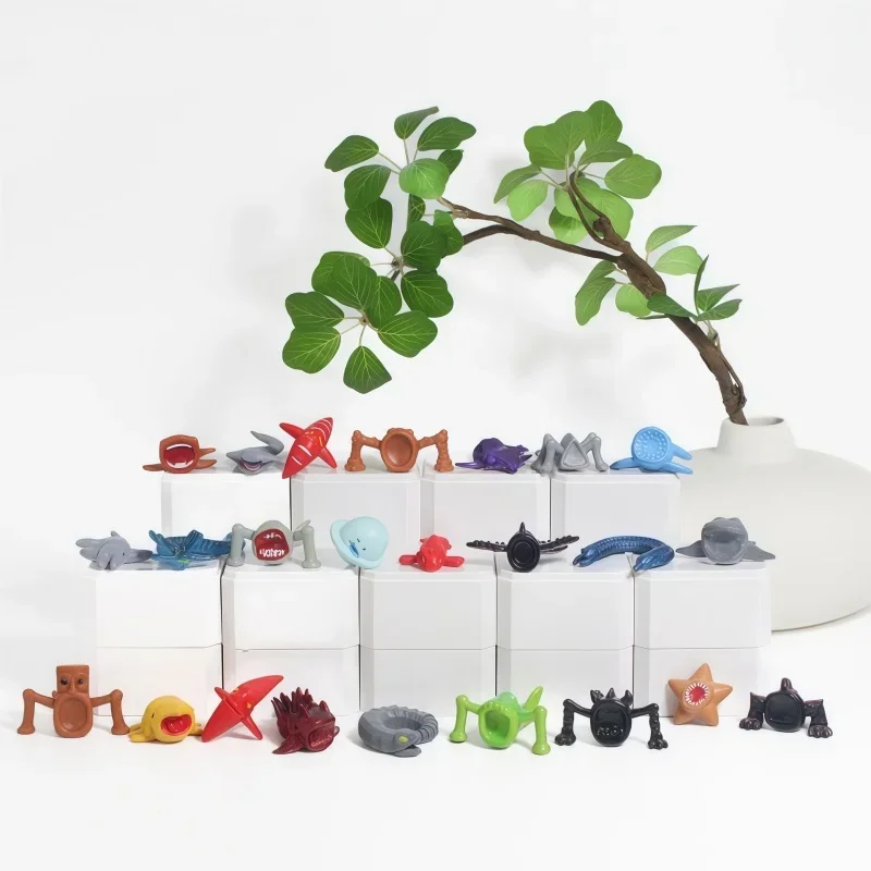 24pcs/Set Sea Life Animals Deep Sea Monster Action Figures Toy PVC Model Doll Sea Eater Creature Fans Collection Gifts
24pcs/Set Sea Life Animals Deep Sea Monster Action Figures Toy PVC Model Doll Sea Eater Creature Fans Collection Gifts