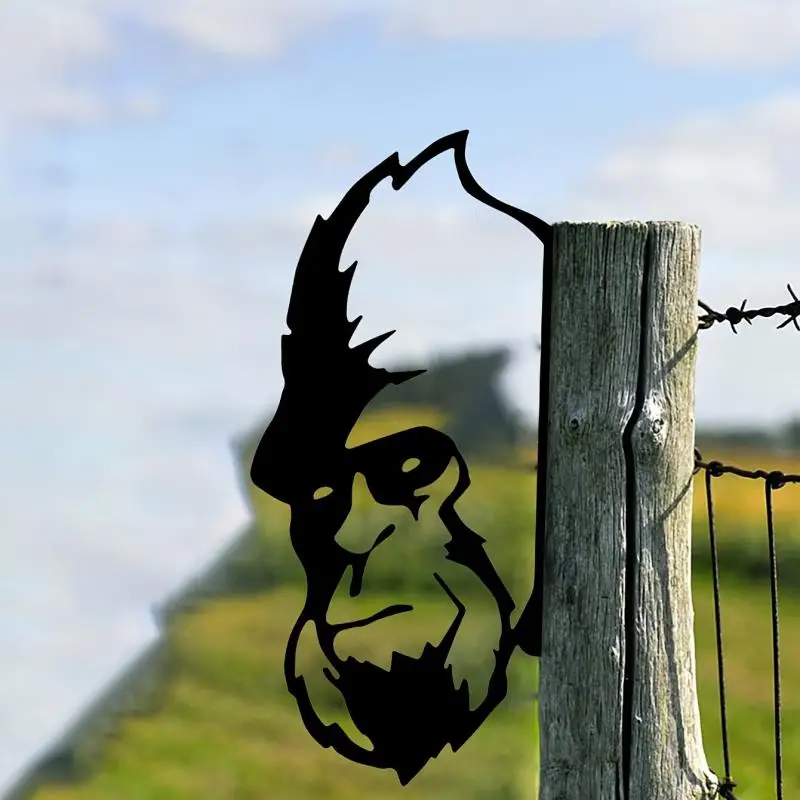Iron Silhouette, Cute Ornament For Outdoor Garden Fence, Farm Craftwork Decor
Iron Silhouette, Cute Ornament For Outdoor Garden Fence, Farm Craftwork Decor