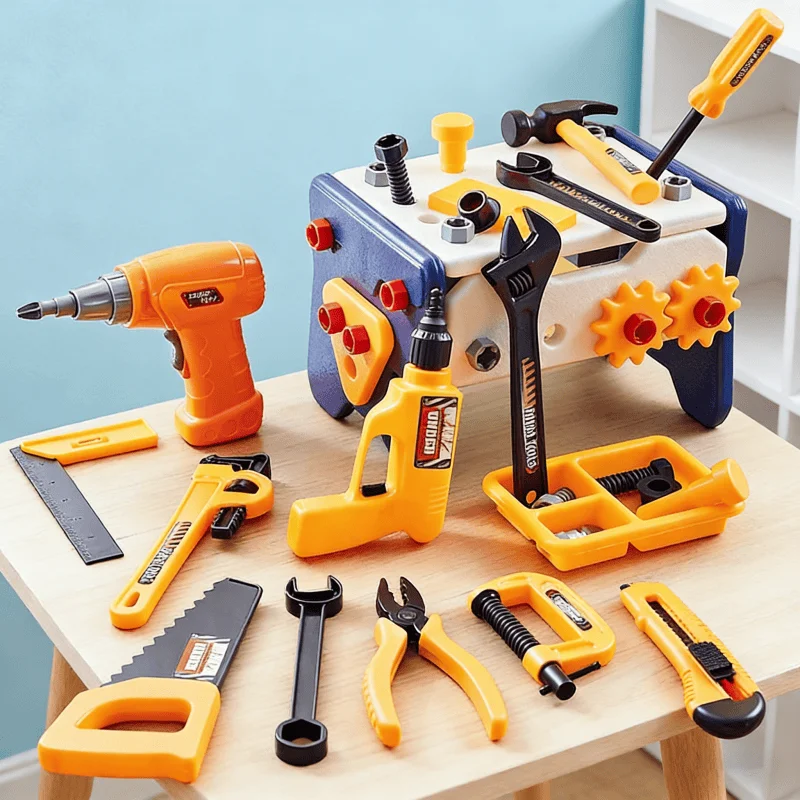 Montessori Career Role Play Toys Kids Toolbox Kit Educational Engineering Toys Simulation Repair Drill Tool Set Learning Gift
Montessori Career Role Play Toys Kids Toolbox Kit Educational Engineering Toys Simulation Repair Drill Tool Set Learning Gift
