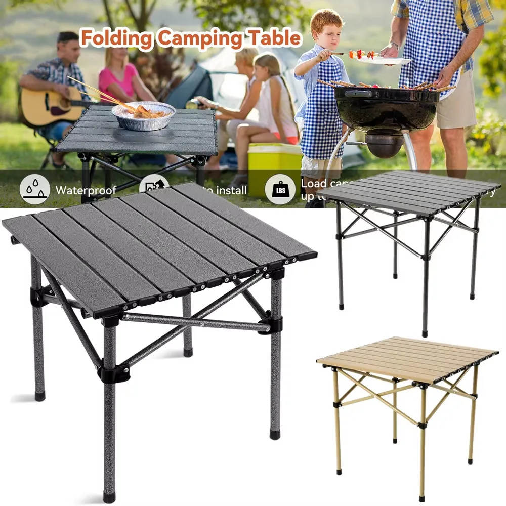 High-Quality Folding Camping Table Aluminum Alloy Portable Outdoor Side Table for Travel Hiking BBQ Beach Picnic Foldable Tables
High-Quality Folding Camping Table Aluminum Alloy Portable Outdoor Side Table for Travel Hiking BBQ Beach Picnic Foldable Tables