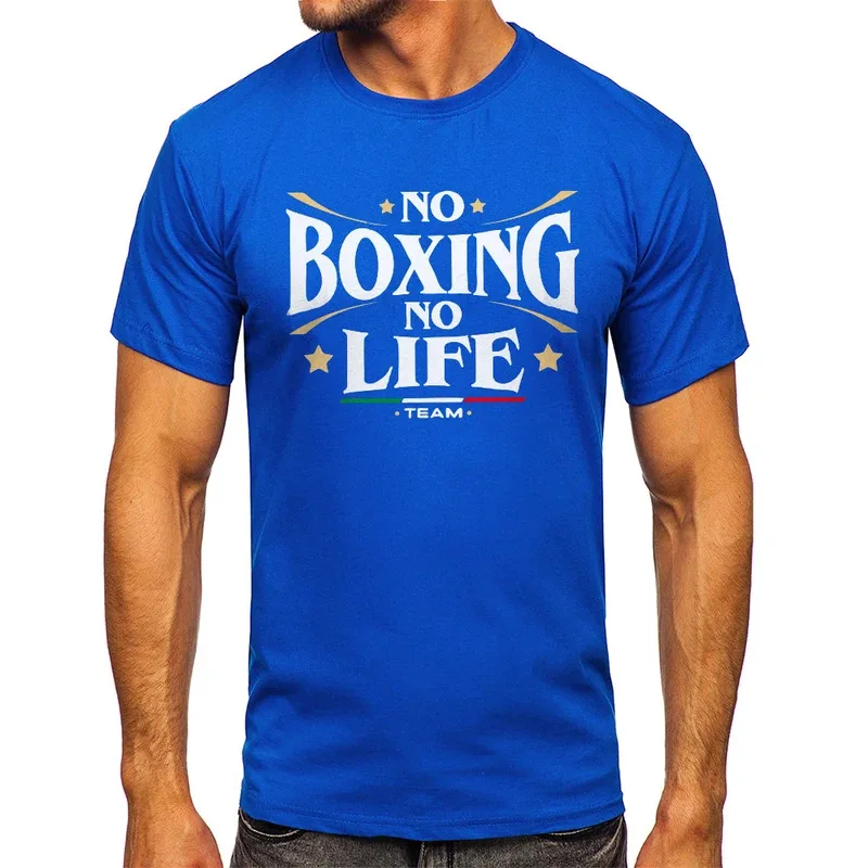 No Boxing No Life Gym Printed Vintage Men T-shirt Sport Classic Tees for Men Women Sportswear Tops
No Boxing No Life Gym Printed Vintage Men T-shirt Sport Classic Tees for Men Women Sportswear Tops