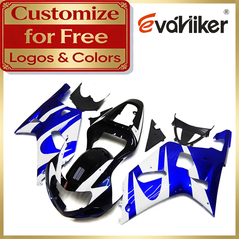 ABS Plastic Injection Fairing Kit For Suzuki GSXR600 GSXR750 2001 2002 2003 Motorcycle Fairing Custom Pattern And Color
ABS Plastic Injection Fairing Kit For Suzuki GSXR600 GSXR750 2001 2002 2003 Motorcycle Fairing Custom Pattern And Color