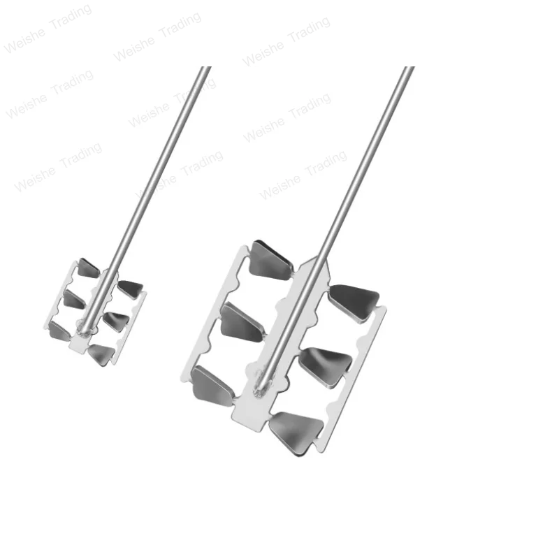 Laboratory Stirring Paddle Rod 304/316 Stainless Steel High Viscosity Frame Stirrer 8mm
Laboratory Stirring Paddle Rod 304/316 Stainless Steel High Viscosity Frame Stirrer 8mm