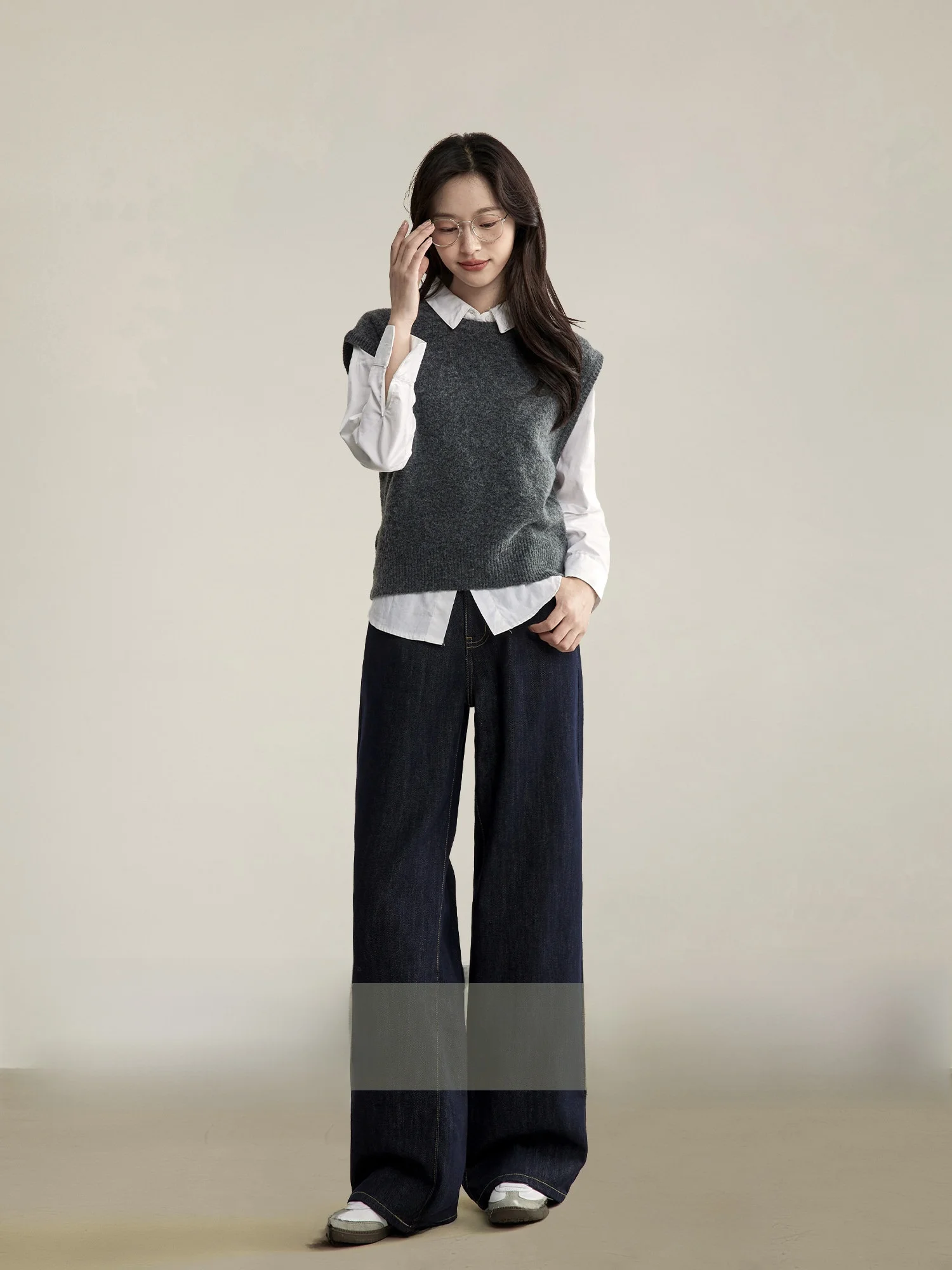Deep Blue High Waist Straight Leg Jeans Women's Autumn Spring Long Floor Length Slimming Trousers Wide Leg Pants
Deep Blue High Waist Straight Leg Jeans Women's Autumn Spring Long Floor Length Slimming Trousers Wide Leg Pants