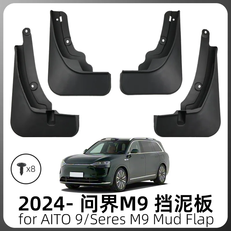 For 24-25 models of AITO M9 mudguards, Seres M9 car tires,Mud Flaps Lining Mudguards Exterior Accessories
For 24-25 models of AITO M9 mudguards, Seres M9 car tires,Mud Flaps Lining Mudguards Exterior Accessories