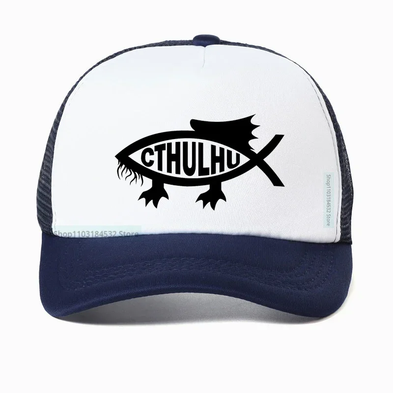Cthulhu Men Golf hat Cool Design Cthulhu Fish Baseball cap Fashion High Quality Summer Mesh Breathable Trucker hat Casquette
Cthulhu Men Golf hat Cool Design Cthulhu Fish Baseball cap Fashion High Quality Summer Mesh Breathable Trucker hat Casquette