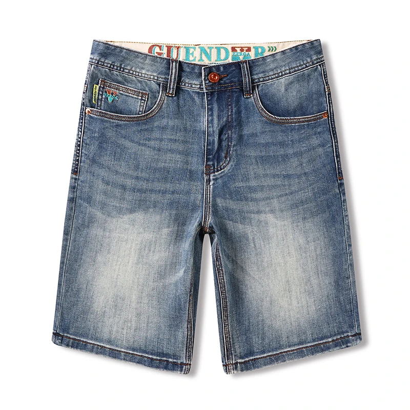 Summer New Arrival Men's Lightweight Denim Mid-length Shorts American Streetwear Casual Slim Regular Straight Bermuda Jeans
Summer New Arrival Men's Lightweight Denim Mid-length Shorts American Streetwear Casual Slim Regular Straight Bermuda Jeans