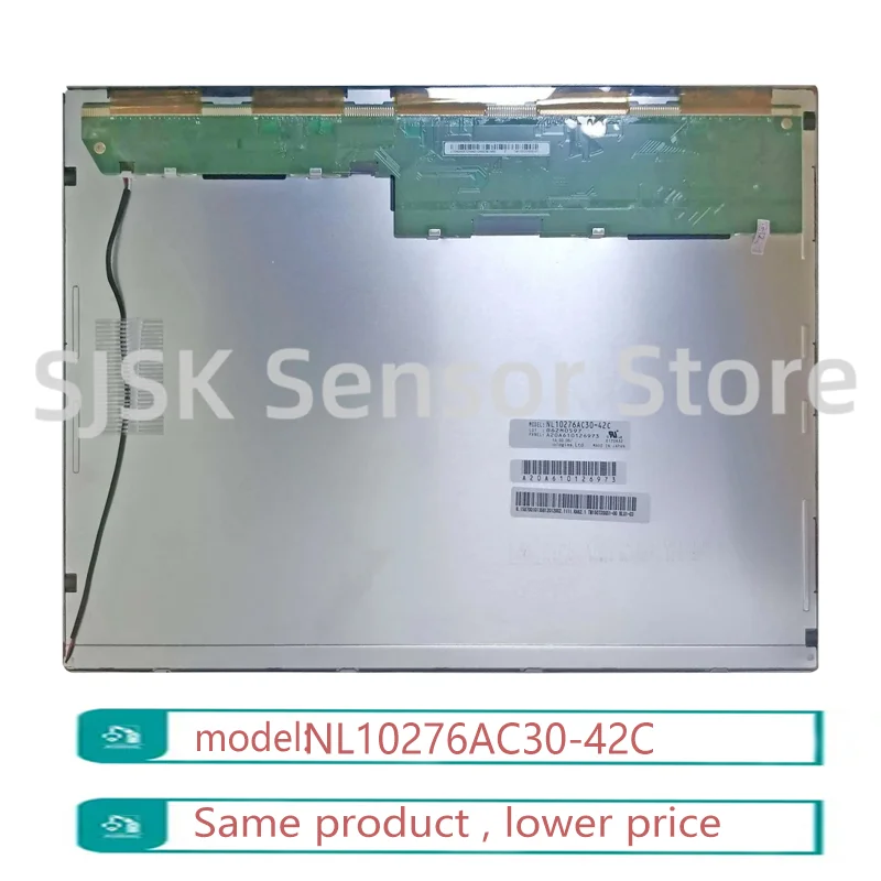 NL10276AC30-42C 15 Inch XGA 1024×768 TFT LCD Screen 600cd/m² Clear AR Coating LVDS Wide Temp Industrial Display Replacement
NL10276AC30-42C 15 Inch XGA 1024×768 TFT LCD Screen 600cd/m² Clear AR Coating LVDS Wide Temp Industrial Display Replacement