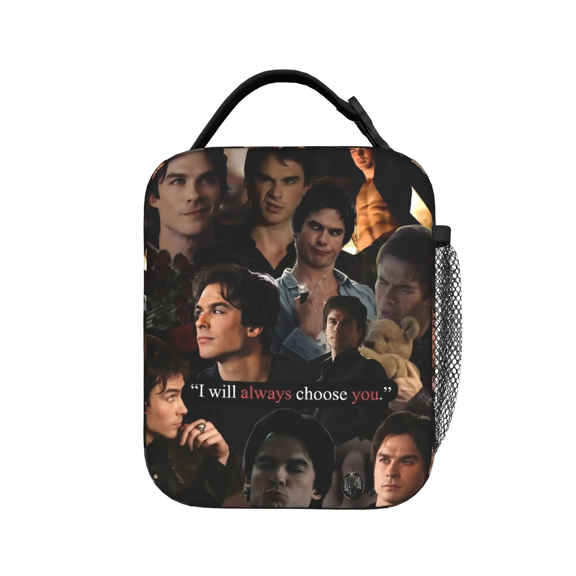The Vampire Diaries Resuable Movie Lunch Bag Damon Salvatore Office Lunch Box For Unisex Thermal Lunch Bags Zipper Cooler Bag
The Vampire Diaries Resuable Movie Lunch Bag Damon Salvatore Office Lunch Box For Unisex Thermal Lunch Bags Zipper Cooler Bag