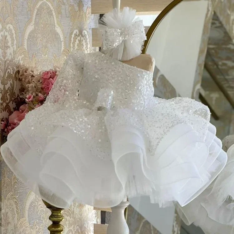 new single shoulder bow puffy cake dress carnival birthday party performance costume Girl's sequin long sleeved princess dress
new single shoulder bow puffy cake dress carnival birthday party performance costume Girl's sequin long sleeved princess dress
