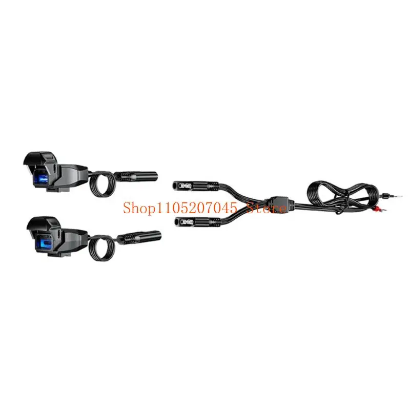 37cd 18W USB для быстрой зарядки, зарядные устройства для телефона на руле мотоцикла, водостойкий ABS
37cd 18W USB для быстрой зарядки, зарядные устройства для телефона на руле мотоцикла, водостойкий ABS