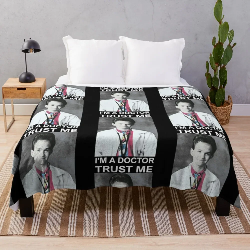 Doogie Howser Trust Me Throw Blanket All Season Soft Lightweight Blanket for Home
Doogie Howser Trust Me Throw Blanket All Season Soft Lightweight Blanket for Home
