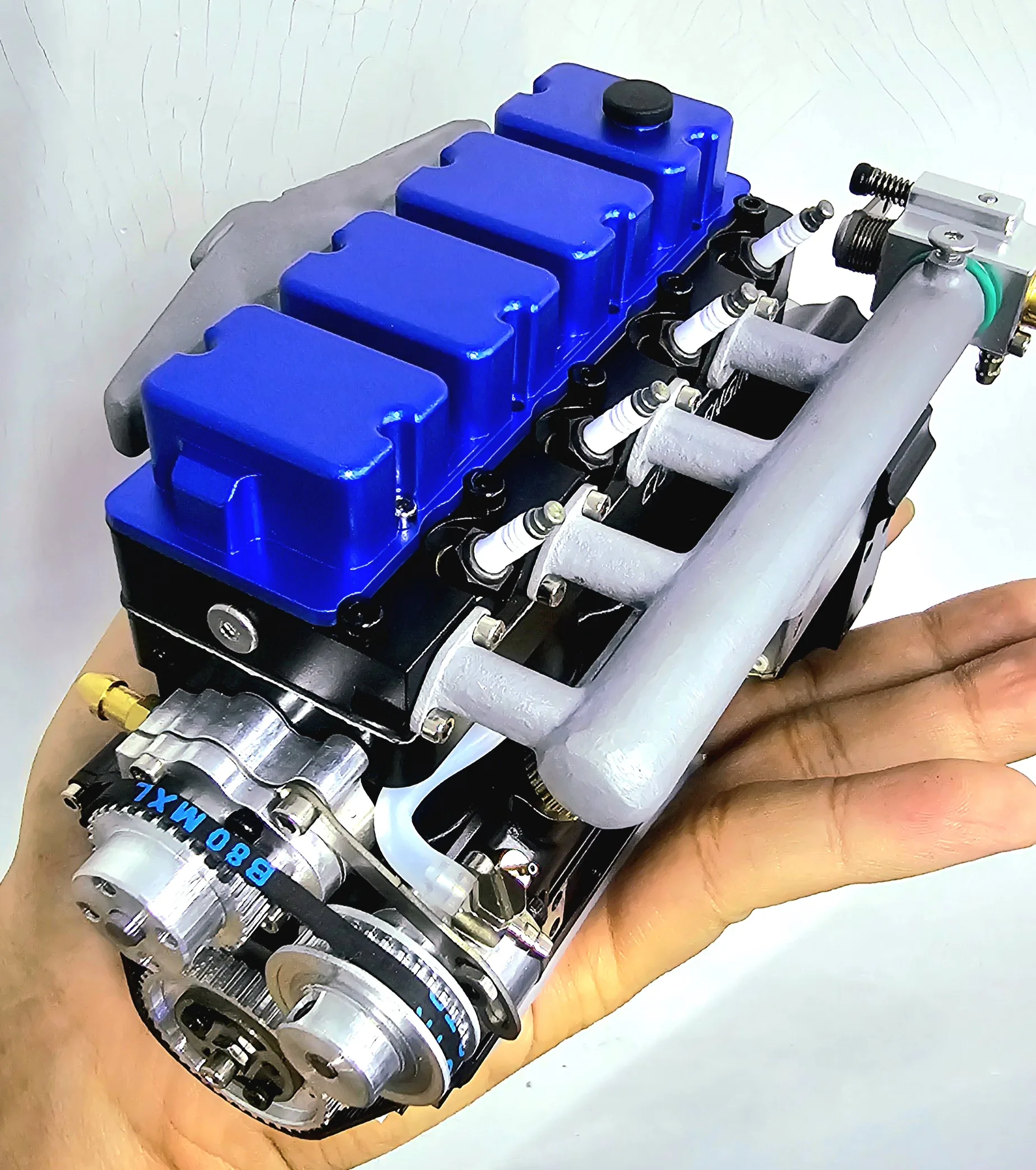 CISON 20.5cc Mini Four-cylinder Gasoline Engine Metal Inline Engine Model Gift
CISON 20.5cc Mini Four-cylinder Gasoline Engine Metal Inline Engine Model Gift