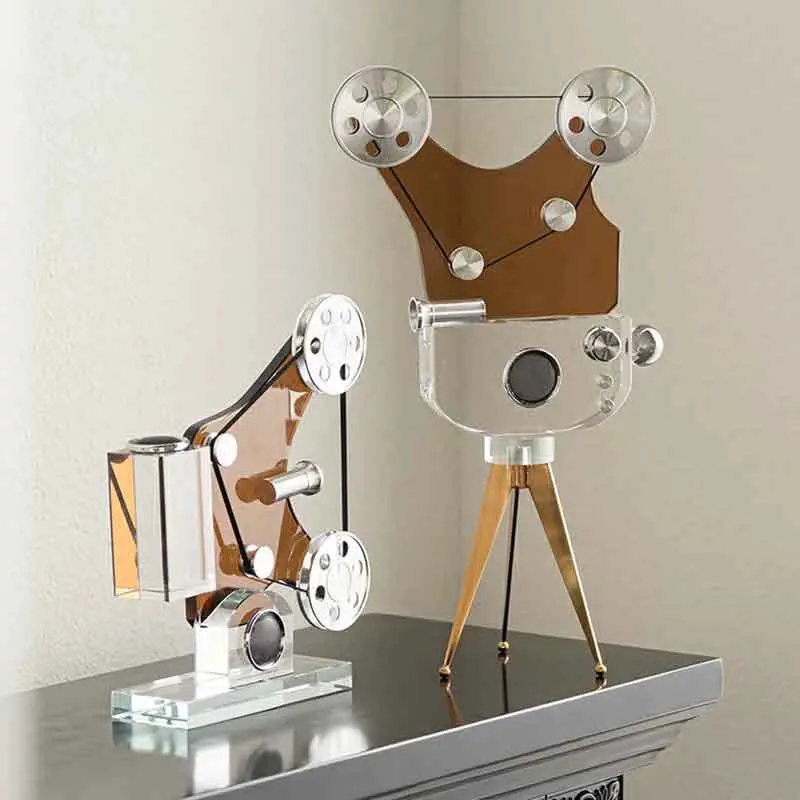 Crystal Phonograph Sculpture,Movie Projector Model Ornament,Luxury Crafts,Artwork Desktop Decoration,Nordic Room Decor,Art Gifts
Crystal Phonograph Sculpture,Movie Projector Model Ornament,Luxury Crafts,Artwork Desktop Decoration,Nordic Room Decor,Art Gifts