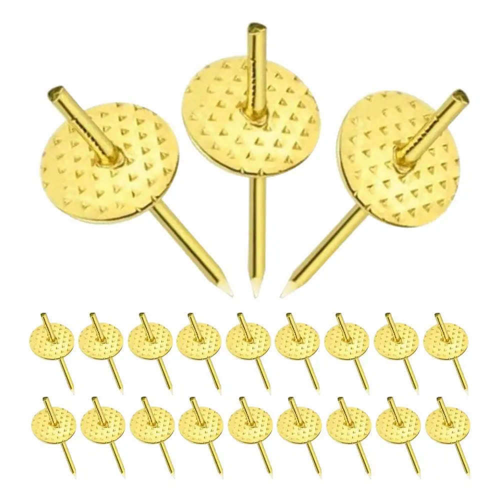 50pcs Golden Picture Frame Hanging Nails Iron Wall Mounting Hooks for Photo Artwork Drywall Accessories Hardware
50pcs Golden Picture Frame Hanging Nails Iron Wall Mounting Hooks for Photo Artwork Drywall Accessories Hardware