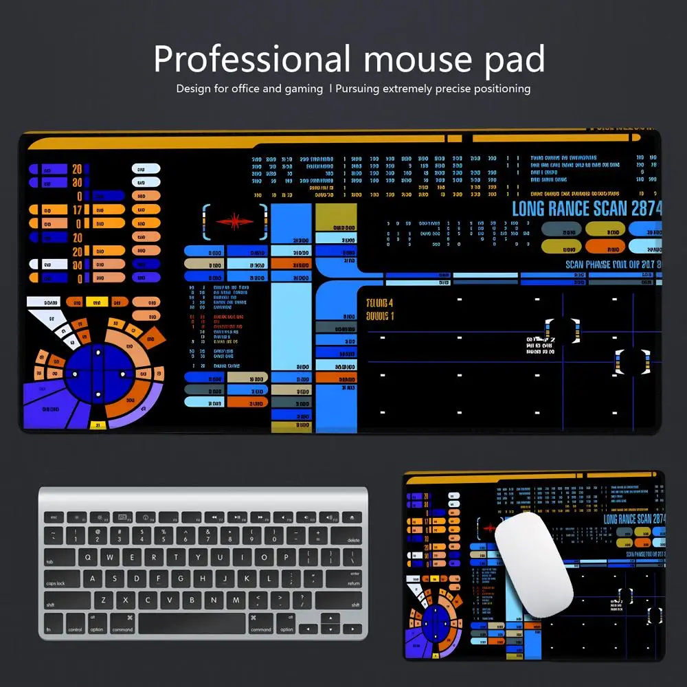 HYBXAXC Large Sci-Fi Trekker Gaming Mouse Pad, Natural Rubber Non-Slip Office Home Desk Mat
HYBXAXC Large Sci-Fi Trekker Gaming Mouse Pad, Natural Rubber Non-Slip Office Home Desk Mat