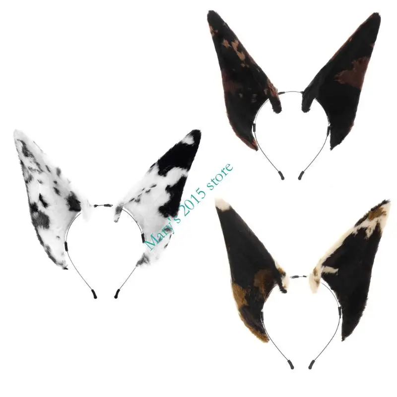 Plush Doberman Ears Headbands With NonSlip Silicone Grip For Role Play And Sports Activities
Plush Doberman Ears Headbands With NonSlip Silicone Grip For Role Play And Sports Activities