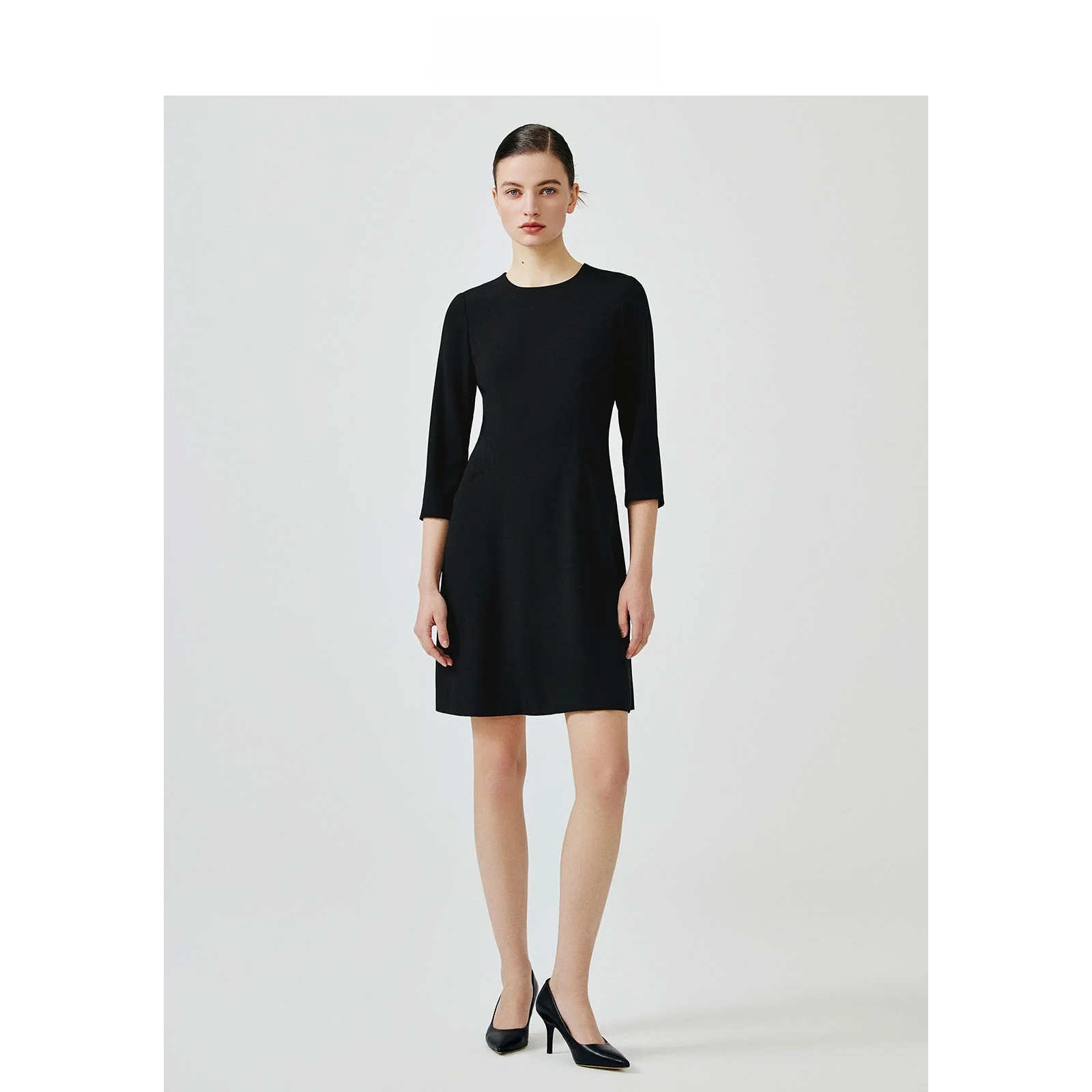 LeLenth Black Fashionable Professional Women's Dress Spring Commute Work Skirt High Waist Slimming Polyester Blend A-Line Dress
LeLenth Black Fashionable Professional Women's Dress Spring Commute Work Skirt High Waist Slimming Polyester Blend A-Line Dress