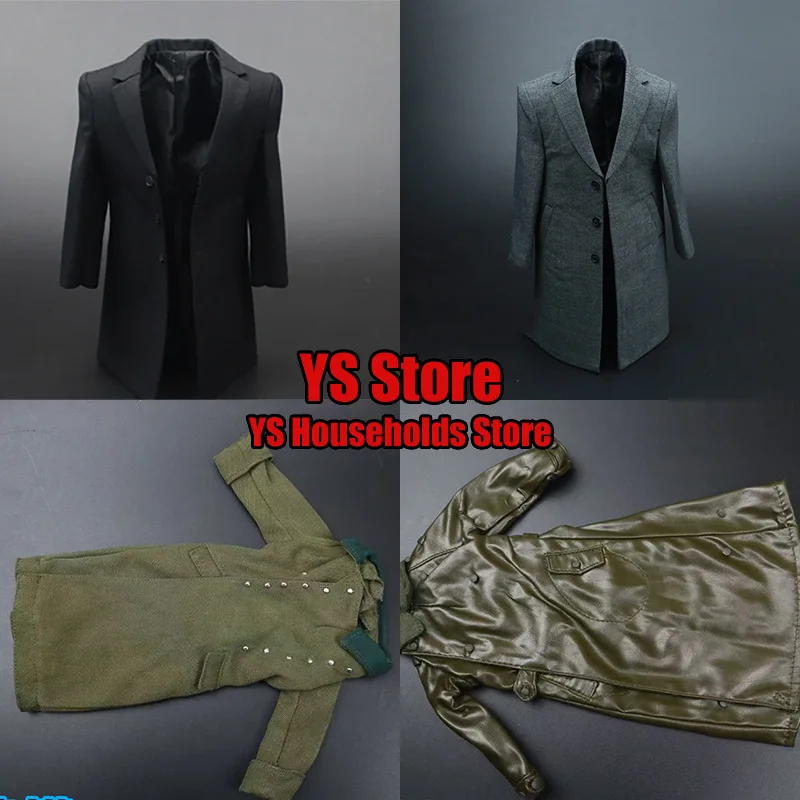 1/6 Man Action Figure Long Windbreaker Army Green Leather Coat Top Clothes Accessory For 12" Male Soldier Body Decoration
1/6 Man Action Figure Long Windbreaker Army Green Leather Coat Top Clothes Accessory For 12" Male Soldier Body Decoration