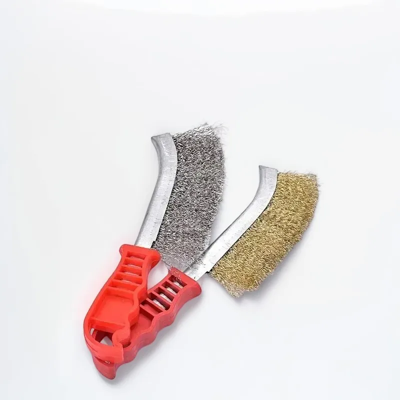 Multi-function Tool Wire Brush Copper Plated (Stainless Steel Brush, 1PCS) Long Handle Kitchen Grill Special Plate Rust Removal
Multi-function Tool Wire Brush Copper Plated (Stainless Steel Brush, 1PCS) Long Handle Kitchen Grill Special Plate Rust Removal