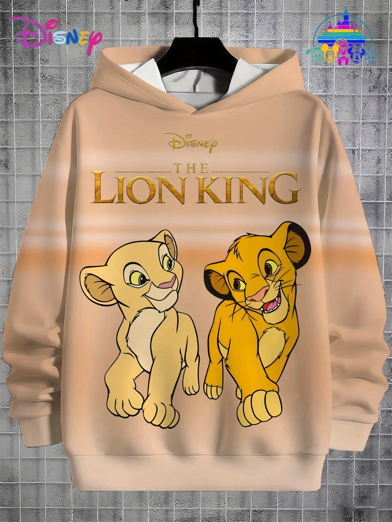 Disney series animal pattern hoodie new autumn and winter girls lion king simba graphic hooded sweater fashion girls sweatshirt
Disney series animal pattern hoodie new autumn and winter girls lion king simba graphic hooded sweater fashion girls sweatshirt