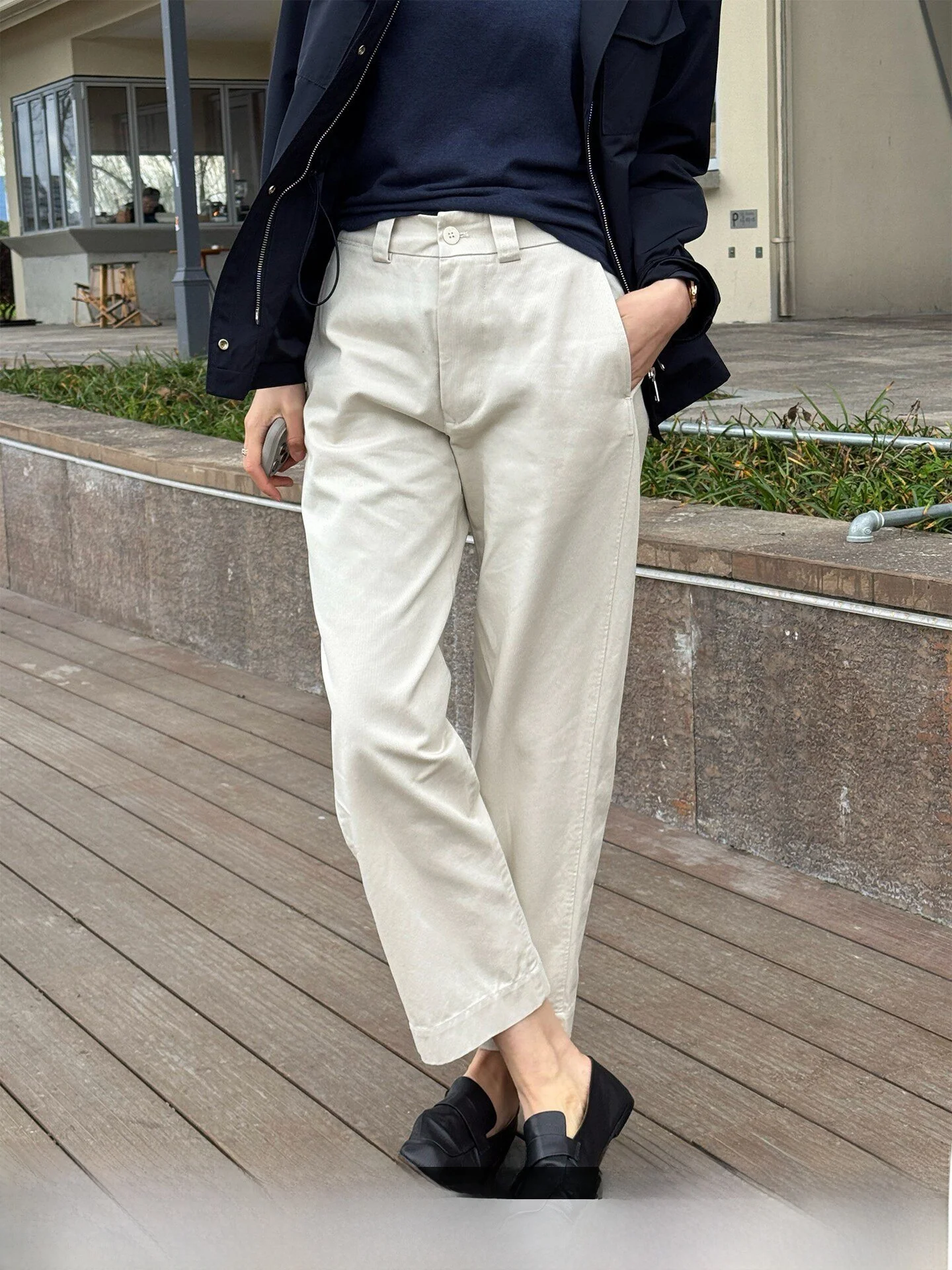 Bebemi Pure Cotton Drapey Straight Leg Pants Women's Casual Nine-Foot Slimming Long Trousers Summer New Style Small Size
Bebemi Pure Cotton Drapey Straight Leg Pants Women's Casual Nine-Foot Slimming Long Trousers Summer New Style Small Size