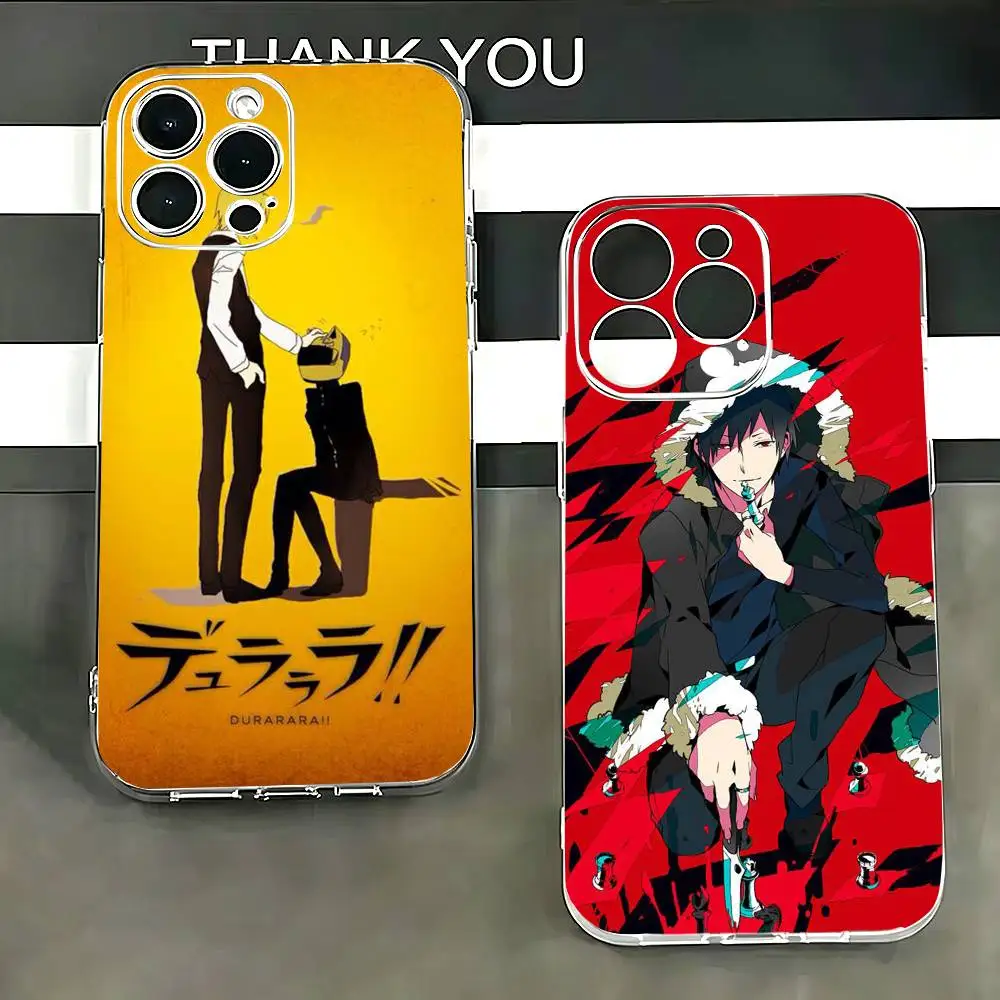 Anime DuRaRaRa Phone Case For iPhone 17 16 15 14 13 12 11 Mini Pro Max Plus Transparent Cover
Anime DuRaRaRa Phone Case For iPhone 17 16 15 14 13 12 11 Mini Pro Max Plus Transparent Cover