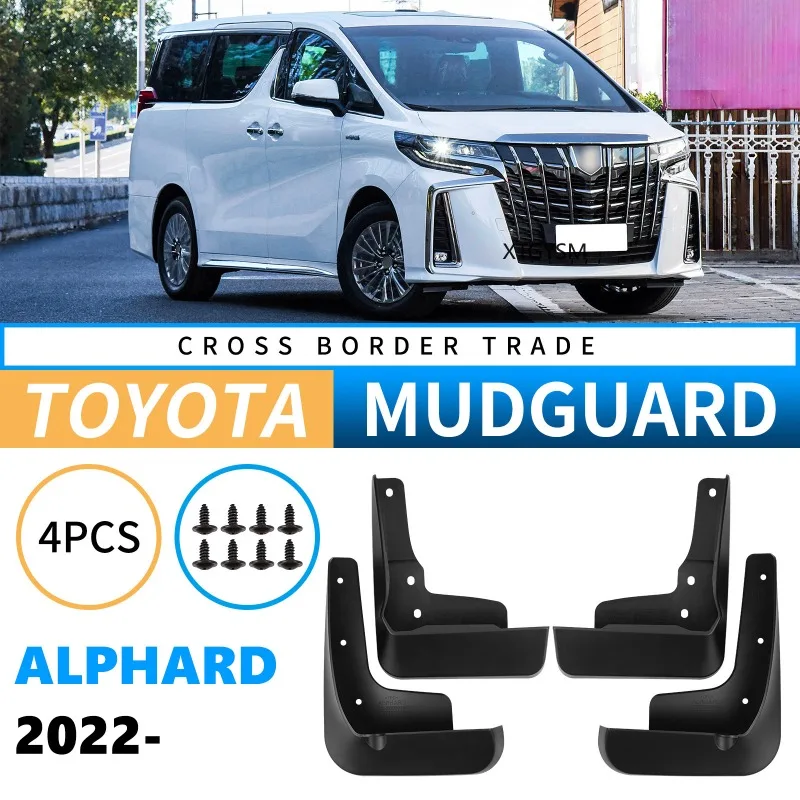 4PCS/set Car Mudflaps Mud Guards For Toyota Alphard 2022 2023 2024 -25 Splash Guards Mud Fenders Mud Flaps Mudguards Accessories
4PCS/set Car Mudflaps Mud Guards For Toyota Alphard 2022 2023 2024 -25 Splash Guards Mud Fenders Mud Flaps Mudguards Accessories