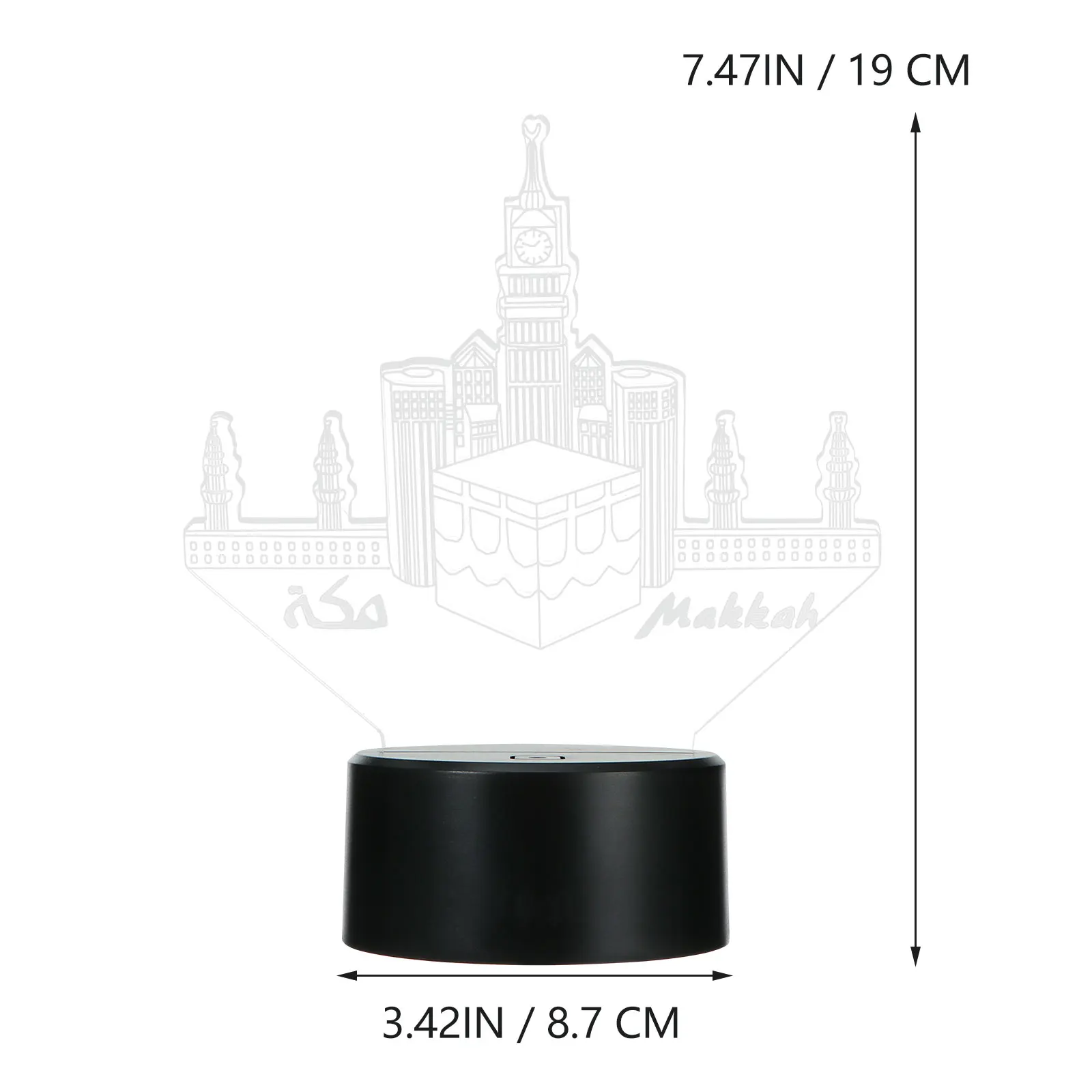 1pc 3D Night Bedroom Bedside Lamp Creative Eid Light Touch Control Usb Powered Colorful Durable Plastic Light 3D Effect Warm
1pc 3D Night Bedroom Bedside Lamp Creative Eid Light Touch Control Usb Powered Colorful Durable Plastic Light 3D Effect Warm