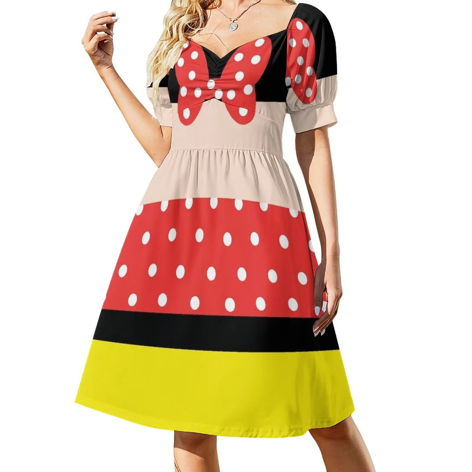 OH MY GOODNESS! Mini Mouse Short-Sleeved Dress elegant women's sets Women's summer suit
OH MY GOODNESS! Mini Mouse Short-Sleeved Dress elegant women's sets Women's summer suit