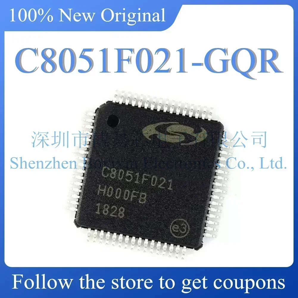 Standard version C8051F021-GQR
Standard version C8051F021-GQR