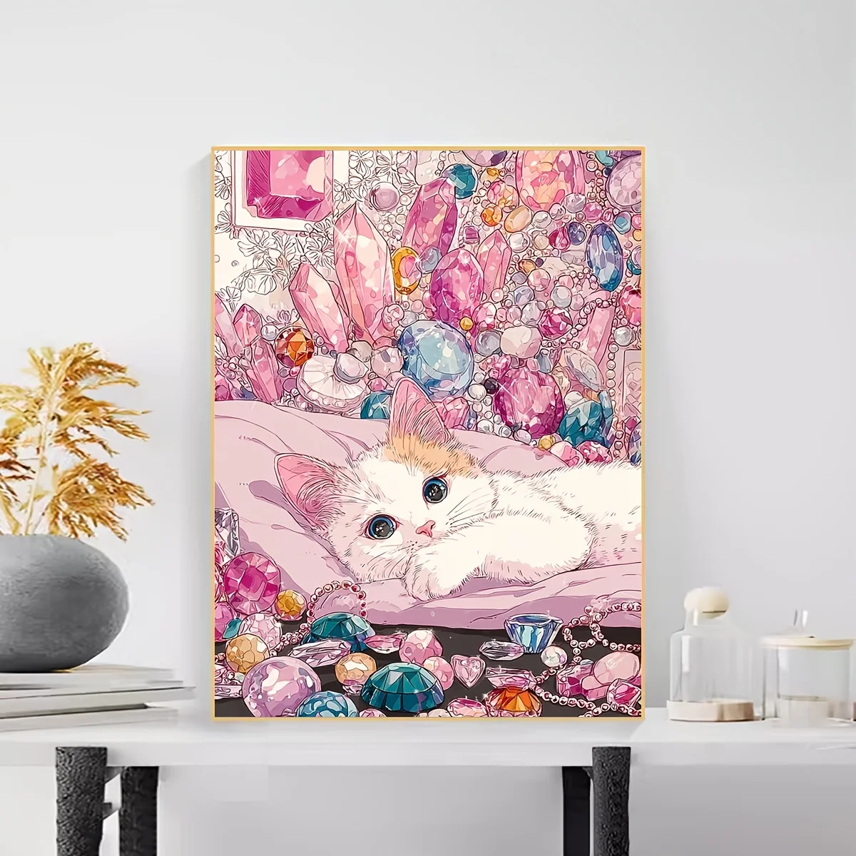1000 PCS Puzzles for Adults Cat Gemstone, Jigsaw Puzzles Educational Games Colorful Puzzles Gifts Home Decor
1000 PCS Puzzles for Adults Cat Gemstone, Jigsaw Puzzles Educational Games Colorful Puzzles Gifts Home Decor