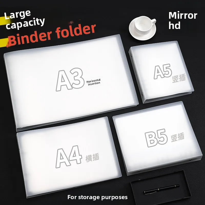 A3 Landscape Clear Folder Side Entry Document Organizer for Office Home Use
A3 Landscape Clear Folder Side Entry Document Organizer for Office Home Use