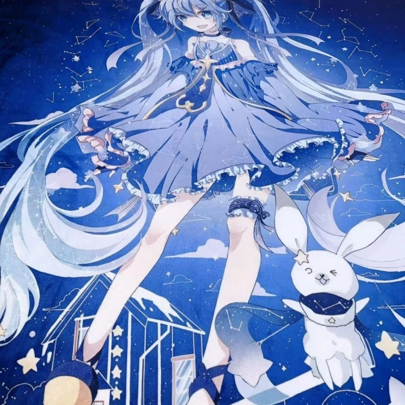 Hatsune Miku anime merchandise cartoon cute bed sheet Kawaii girls winter thickened warm air conditioner blanket throw gift
Hatsune Miku anime merchandise cartoon cute bed sheet Kawaii girls winter thickened warm air conditioner blanket throw gift