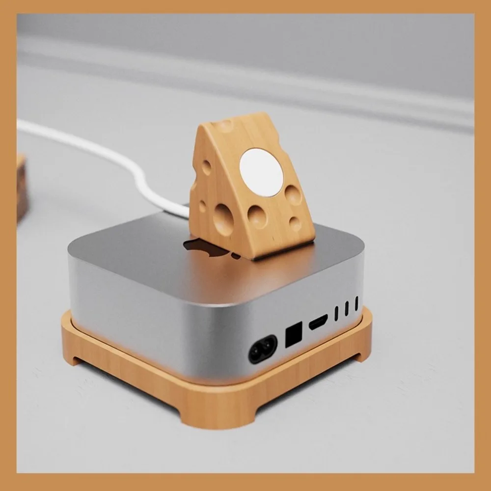 Custom Cheese Wood Charging Dock for Apple Watch Wood Magnetic Wireless Charger Holder Desktop Decoration Stand Accessory Gift
Custom Cheese Wood Charging Dock for Apple Watch Wood Magnetic Wireless Charger Holder Desktop Decoration Stand Accessory Gift