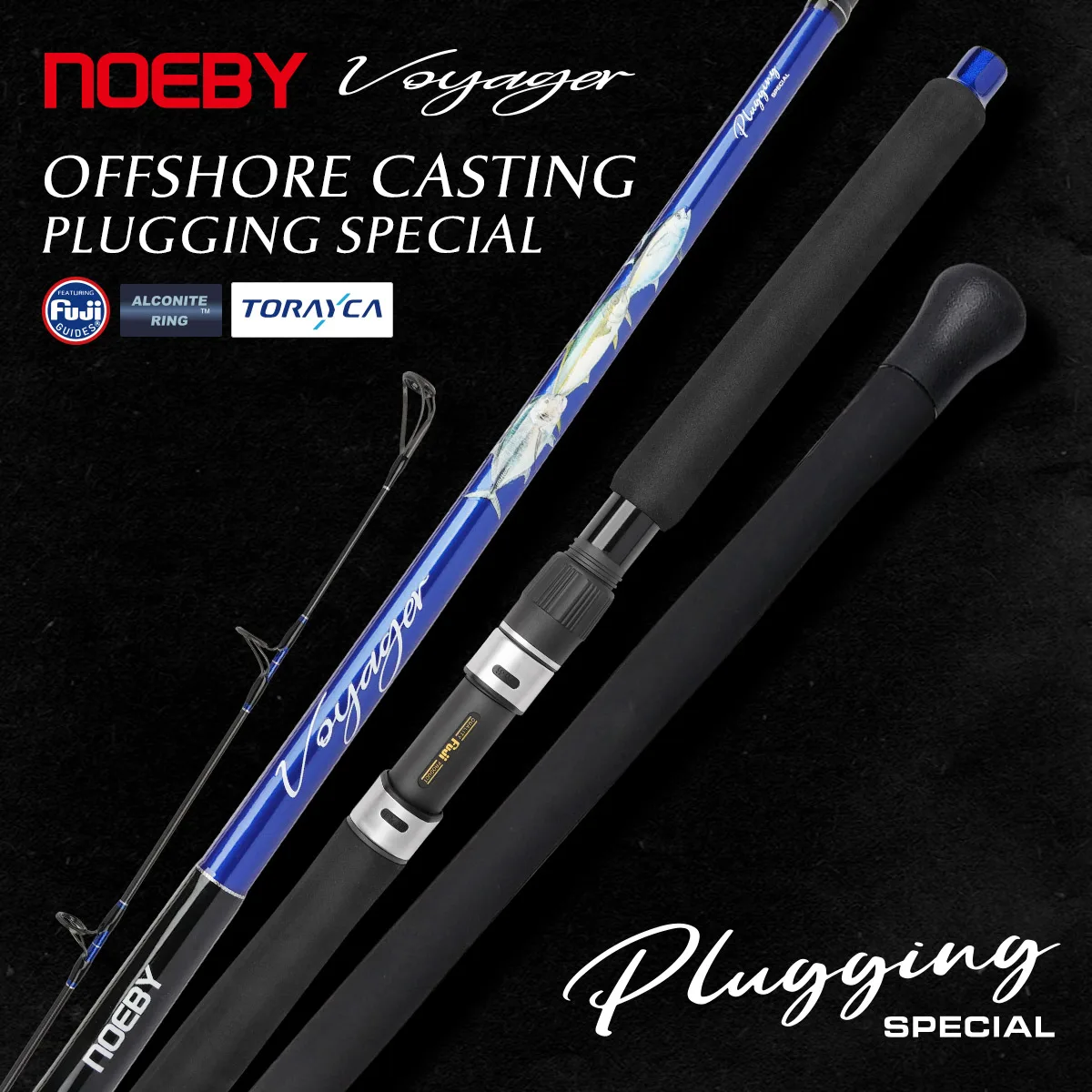NOEBY Popping Fishing Rod 2.49m 2.51m VOYAGER Plugging Offshore Casting Fuji Torayca Big Game Tuna GT Saltwater Fishing Rods
NOEBY Popping Fishing Rod 2.49m 2.51m VOYAGER Plugging Offshore Casting Fuji Torayca Big Game Tuna GT Saltwater Fishing Rods
