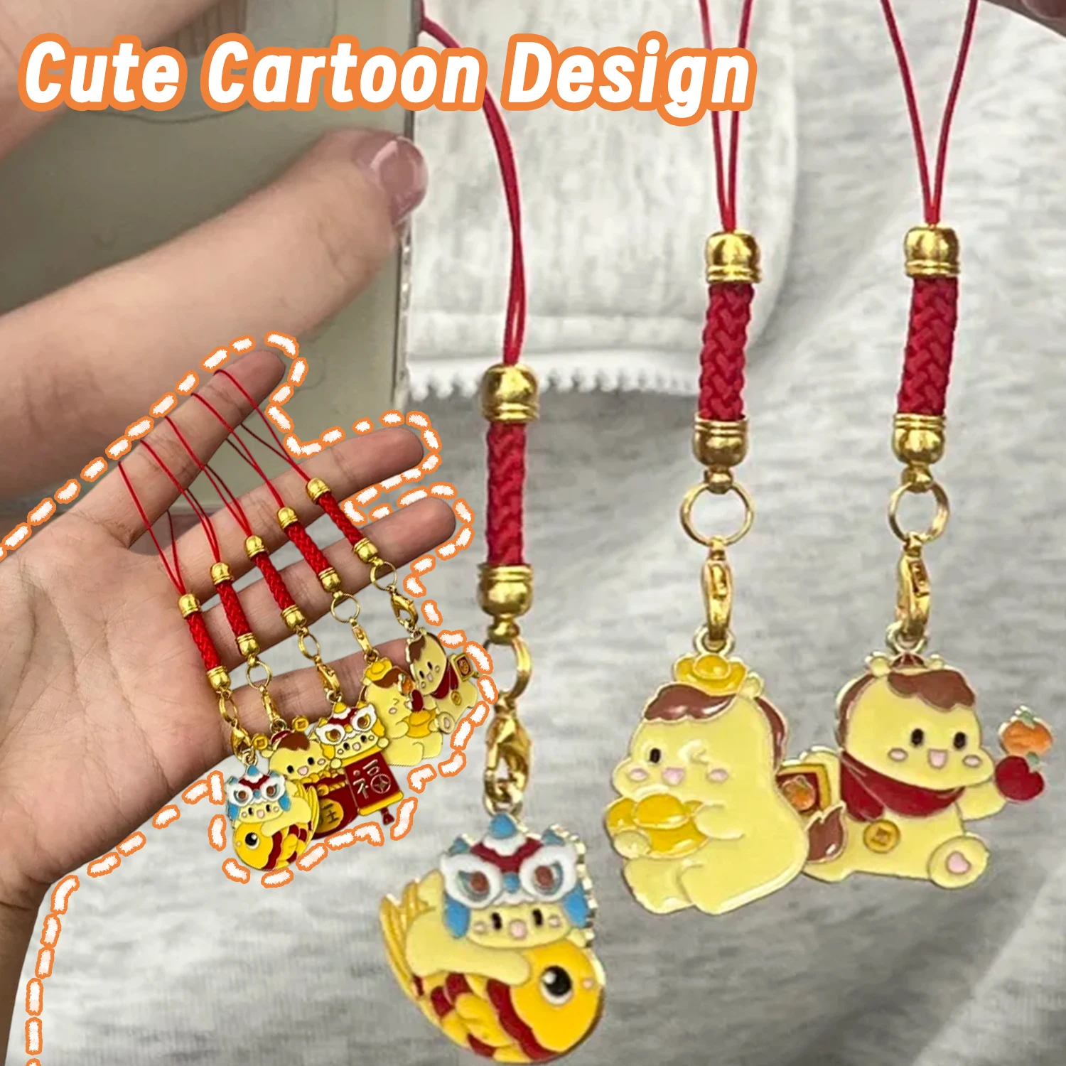 Милый мультяшный цепочка для мобильного телефона, женская мода, короткий плетеный очаровательный ремешок для мобильного телефона, анти-потерянный ремешок, украшения для телефона
Милый мультяшный цепочка для мобильного телефона, женская мода, короткий плетеный очаровательный ремешок для мобильного телефона, анти-потерянный ремешок, украшения для телефона