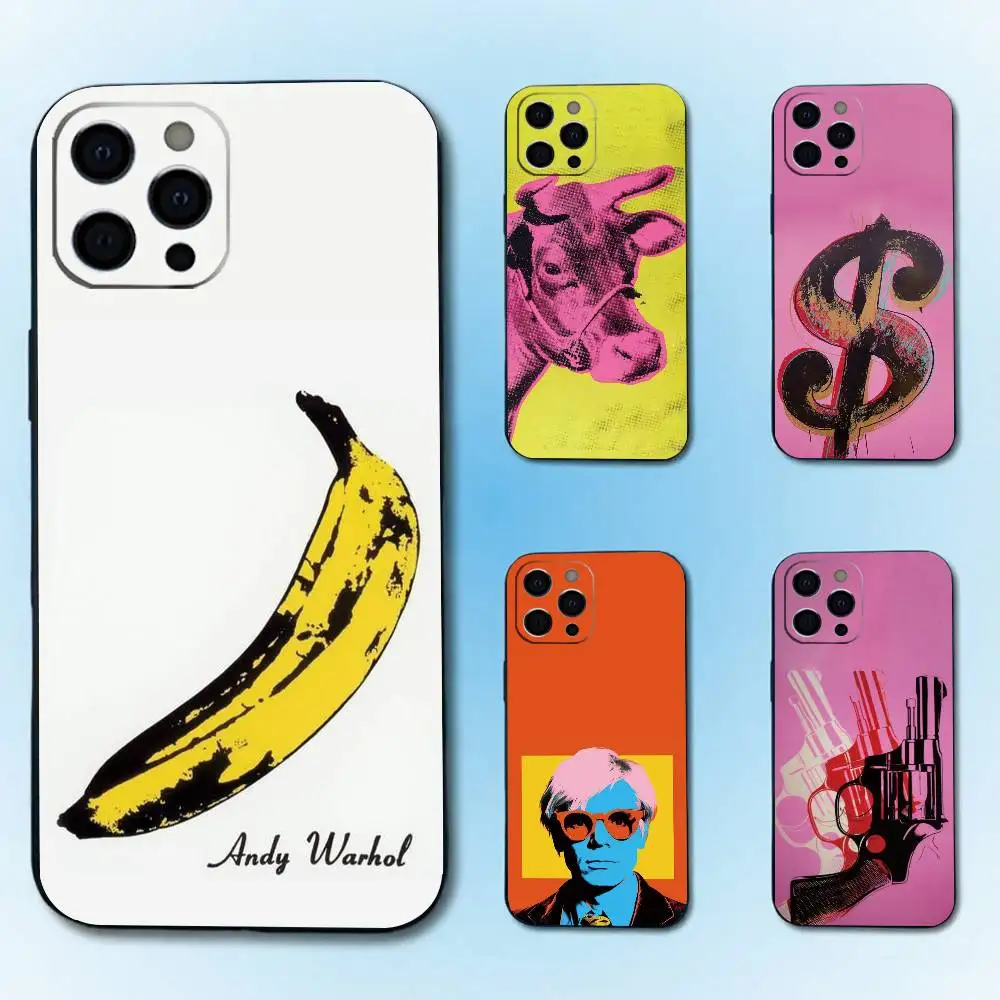 A-Andy W-Warhol Art Phone Case For iPhone 17,16,15,14,13,12,11 Plus,Pro Max,XS,Soft Silicone Black Cover
A-Andy W-Warhol Art Phone Case For iPhone 17,16,15,14,13,12,11 Plus,Pro Max,XS,Soft Silicone Black Cover