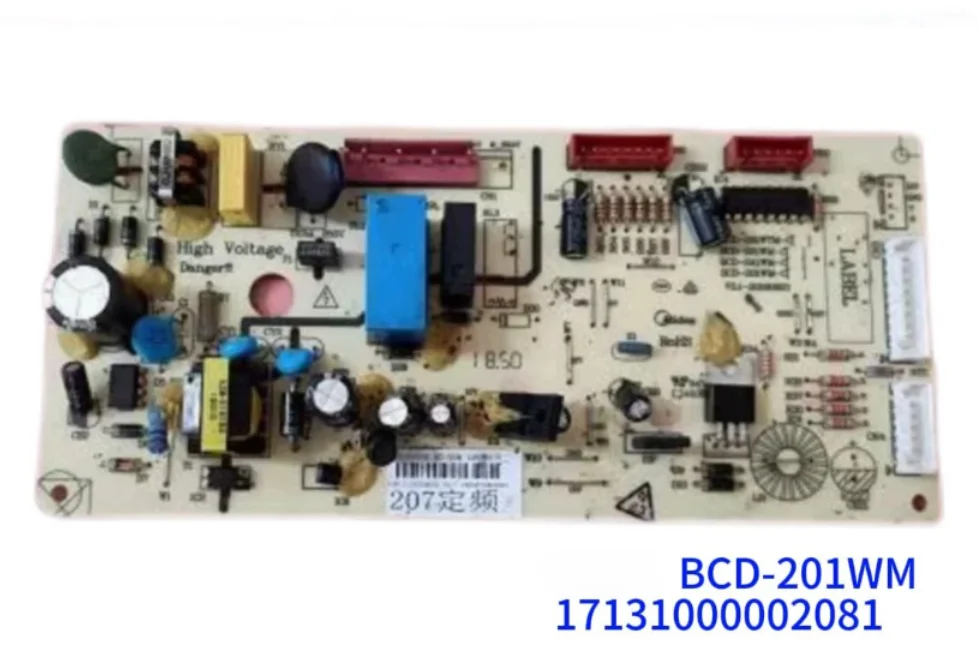 Main Control Power Circuit Board for Midea Refrigerator 17131000002081 BCD-201WM Replacement Spare Parts
Main Control Power Circuit Board for Midea Refrigerator 17131000002081 BCD-201WM Replacement Spare Parts