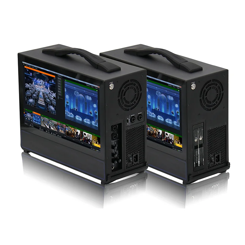 China Ndi Video Switcher Sdi and H-dmi Cheap Video Switcher De Video Digital Production Switcher 4k
China Ndi Video Switcher Sdi and H-dmi Cheap Video Switcher De Video Digital Production Switcher 4k