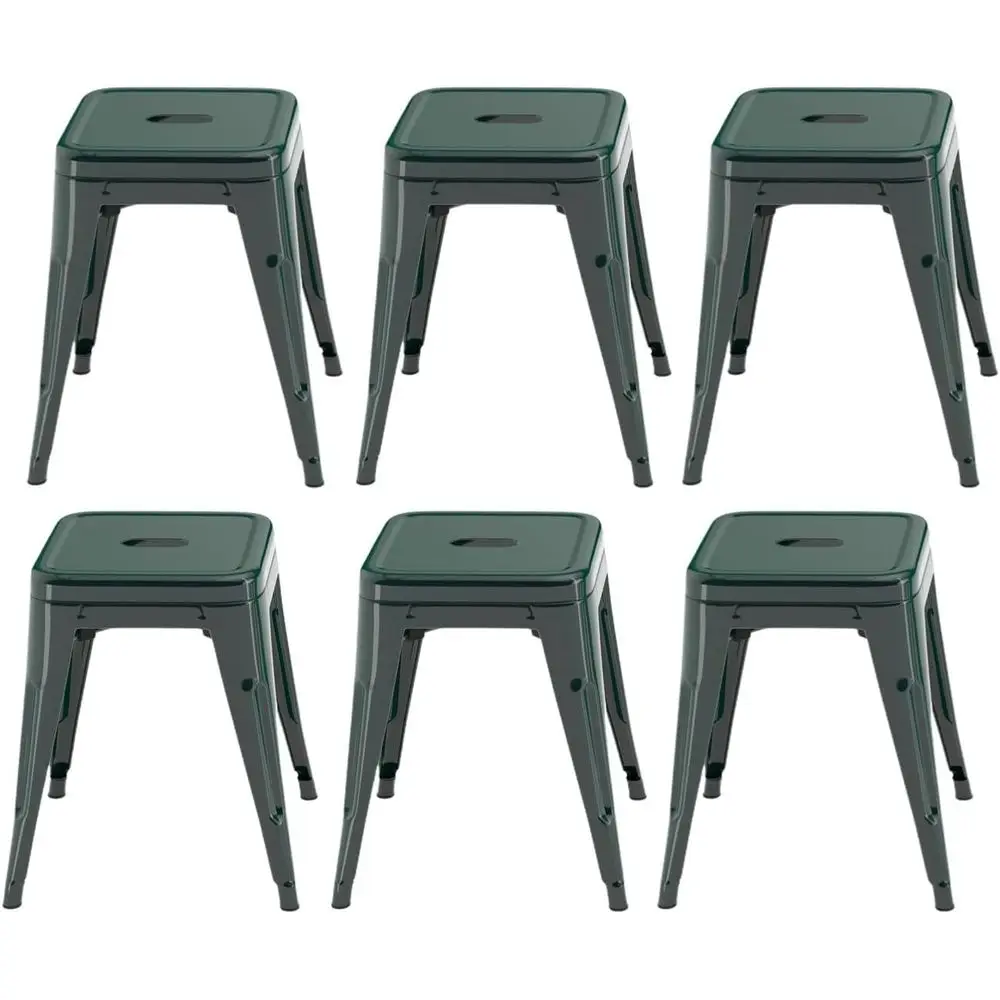 6-Piece Emerald Green Industrial Stackable Metal Stools for Classroom, Kitchen, Outdoor Dining
6-Piece Emerald Green Industrial Stackable Metal Stools for Classroom, Kitchen, Outdoor Dining