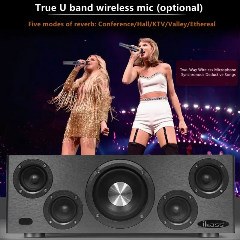 200W High Power Ibass Solomax Portable Wooden Bluetooth Speaker Home HIFI Stereo Surround Subwoofer TV Fiber Coaxial Speaker
200W High Power Ibass Solomax Portable Wooden Bluetooth Speaker Home HIFI Stereo Surround Subwoofer TV Fiber Coaxial Speaker