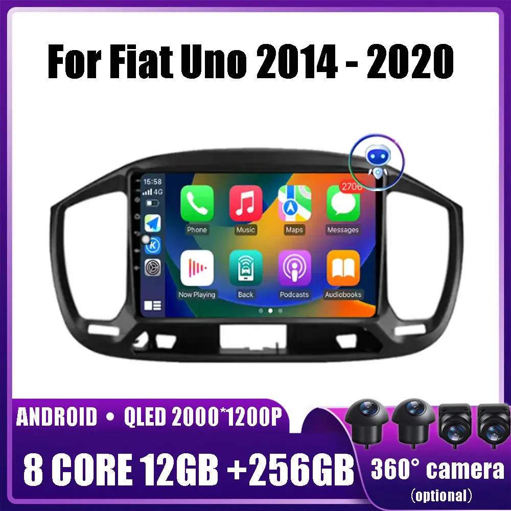 Автомобильный мультимедийный плеер на Android 14 для Fiat Uno 2014-2020, головное устройство, стерео, GPS-навигация, BT, Wi-Fi, автомобильные аксессуары, инструменты DSP 4G
Автомобильный мультимедийный плеер на Android 14 для Fiat Uno 2014-2020, головное устройство, стерео, GPS-навигация, BT, Wi-Fi, автомобильные аксессуары, инструменты DSP 4G