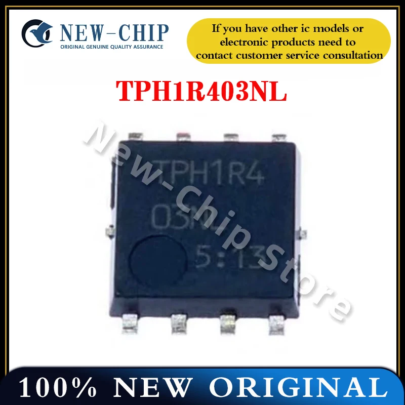 5PCS-200PCS/LOT TPH1R403NL TPH1R4 SOP8 30V/150 New Original
5PCS-200PCS/LOT TPH1R403NL TPH1R4 SOP8 30V/150 New Original