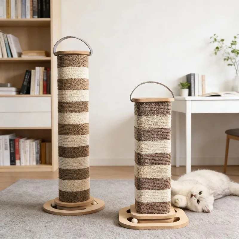 Vertical Space-Saving Cat Scratching Board High Quality Rubber Wood Eco-Friendly Luxury Modern Design Carton Packaging
Vertical Space-Saving Cat Scratching Board High Quality Rubber Wood Eco-Friendly Luxury Modern Design Carton Packaging