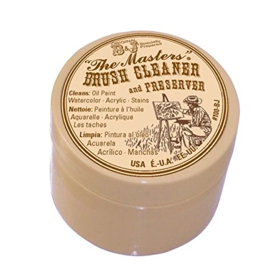The Masters Paint Brush Cleaner and Preserver for Artists, 1 Ounce
The Masters Paint Brush Cleaner and Preserver for Artists, 1 Ounce