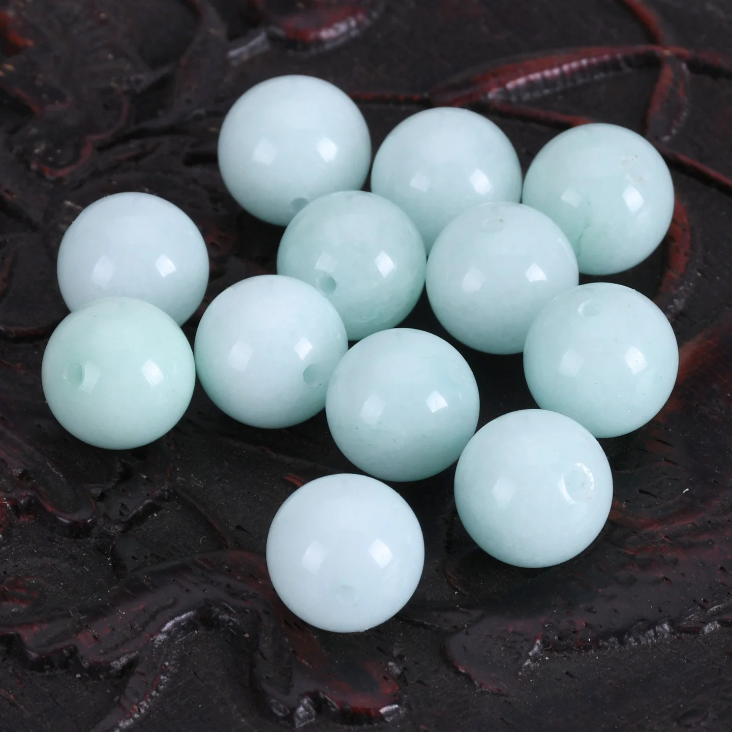 10pcs Natural Light Blue Jady Stone Round 12mm Loose Beads For Jewelry Making DIY Bracelet Findings
10pcs Natural Light Blue Jady Stone Round 12mm Loose Beads For Jewelry Making DIY Bracelet Findings